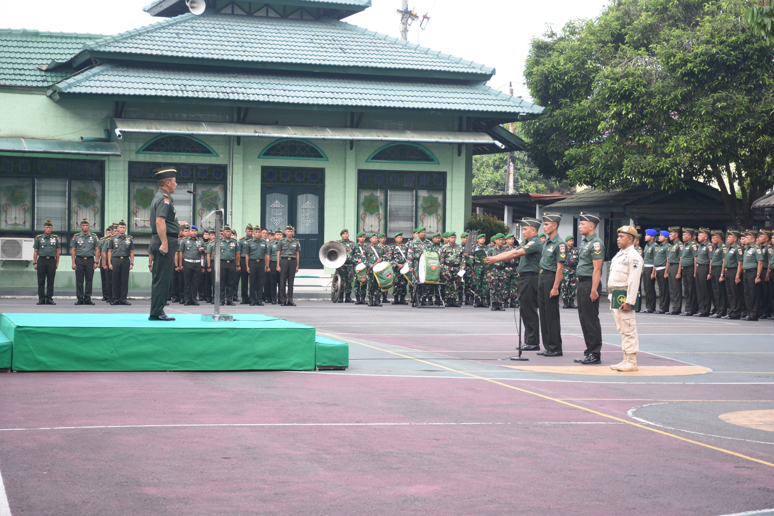 Jadi Irup 17, Danrem 072/Pamungkas Bacakan Sambutan Panglima TNI